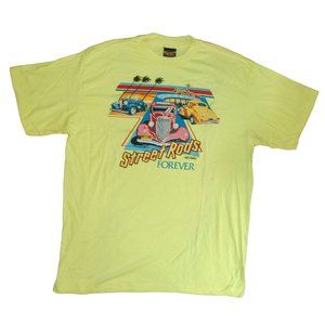 Vintage 1986 HGC Auto Graphix T-Shirt Men's Large Yellow Street Rods Forever